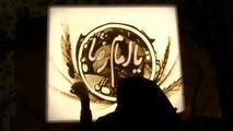 هنرنمایی دیدنی قهرمان عصر جدید در حرم امام رضا(ع) 