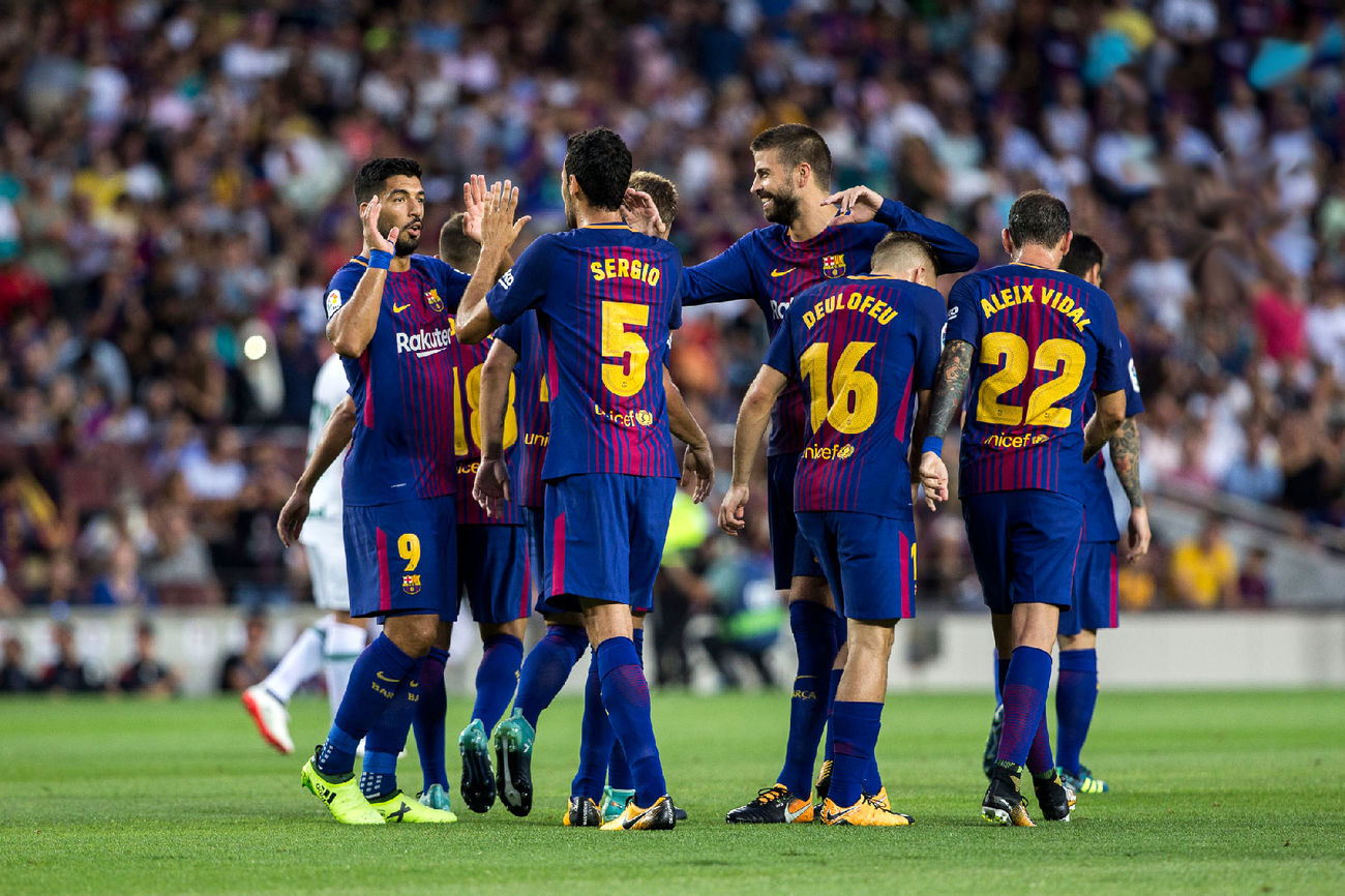 قدرت و چهره بازیکنان بارسلونا در PES 2019