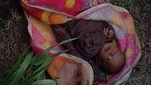 کشف نوزاد دختر زنده به گور شده در هندوستان!