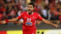  گل پنجم پرسپولیس به گل‌گهر‌سیرجان توسط سیامک‌نعمتی 