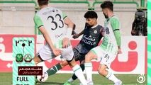 خلاصه بازی ذوب آهن 2 - خیبر خرم آباد 2