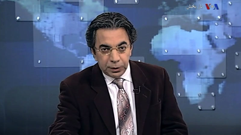 عصبانیت شدید مجری صدای آمریکا از بازداشت روح الله زم 