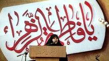 بیانیه‌خوانی خواهرزاده مسیح علینژاد در اجتماع اخیر دختران انقلاب 