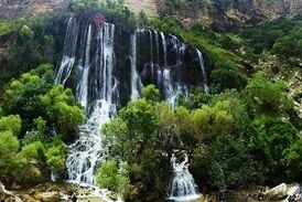 آبشار زیبای "شِوی"، بزرگترین آبشار طبیعی خاورمیانه