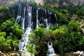 آبشار زیبای "شِوی"، بزرگترین آبشار طبیعی خاورمیانه