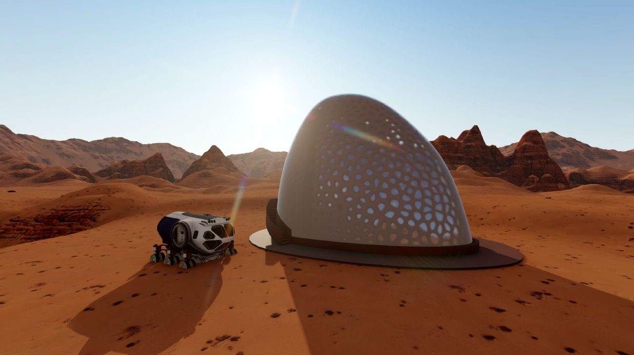 خانه‌های مسکونی در مریخ چه شکلی خواهند بود؟