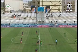 خلاصه بازی قشقایی 1 - 2 صنعت نفت آبادان
