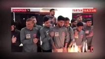 مراسم جشن تولد بازیکنان پرسپولیس در رشت