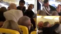 مسافران مست هواپیما را به رینگ بوکس تبدیل کردند!