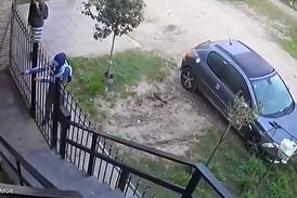 حادثه وحشتناک برای مهمانان هنگام ورود به خانه!