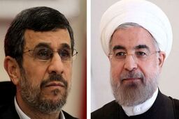 شوخی مشابه روحانی و احمدی‌نژاد در مجلس و جواب ثابت لاریجانی!