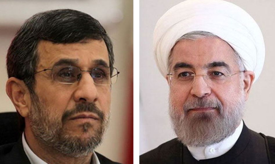 شوخی مشابه روحانی و احمدی‌نژاد در مجلس و جواب ثابت لاریجانی!