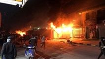 آتش زدن کنسولگری ایران در نجف اشرف 
