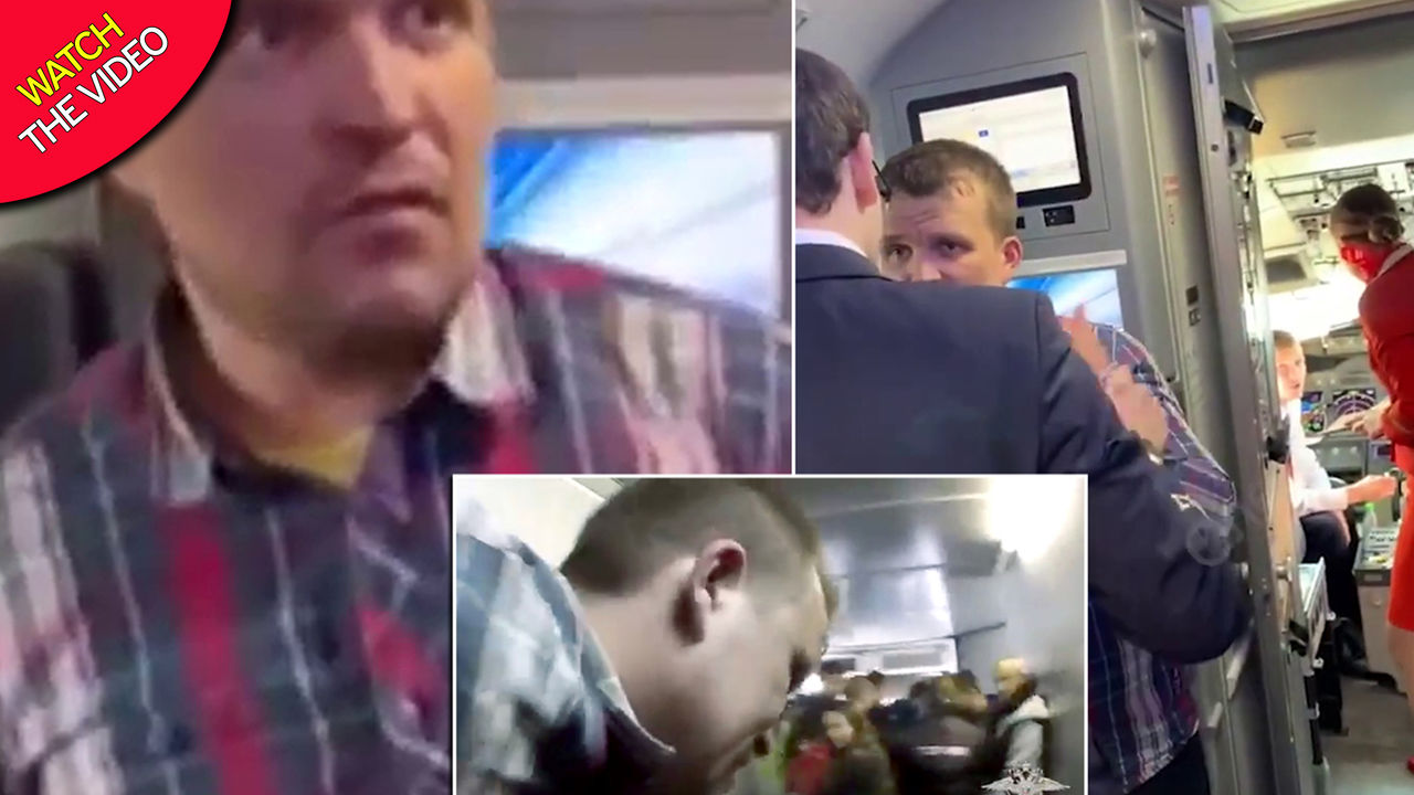 مسافر مست با حمله به خلبان پای مهماندار را شکست!