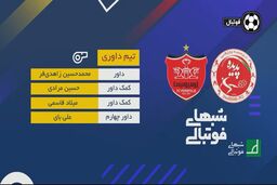 
کارشناسی داوری بازی پدیده - پرسپولیس
