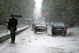 بارندگی در گرمای خرماپزان بم