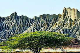 منطقه ای در ایران که به کوههای مریخی معروف است