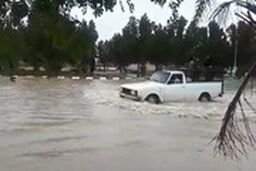 سیلی که باران شدید در خوزستان به راه انداخت