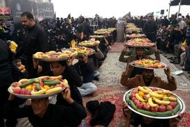 پذیرایی سخاوتمندانه عراقی‌ها از زوار اربعینی امام حسین علیه السلام
