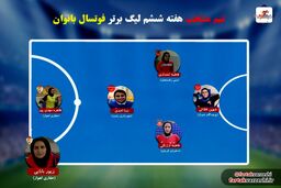 از یکه تازی حفاری اهواز در لیگ برتر فوتسال بانوان تا سوپرگل نسا احدی+فیلم
