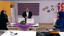 زمین خوردن آشپز برنامه به خانه برمی‌گردیم در آنتن زنده