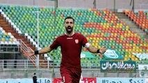 گل اول پدیده به سایپا توسط امین قاسمی نژاد