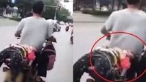 کار زشت پدر با دخترش به دلیل مدرسه نرفتن + عکس