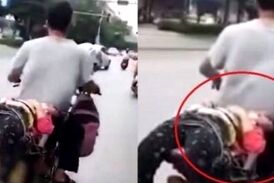 کار زشت پدر با دخترش به دلیل مدرسه نرفتن + عکس