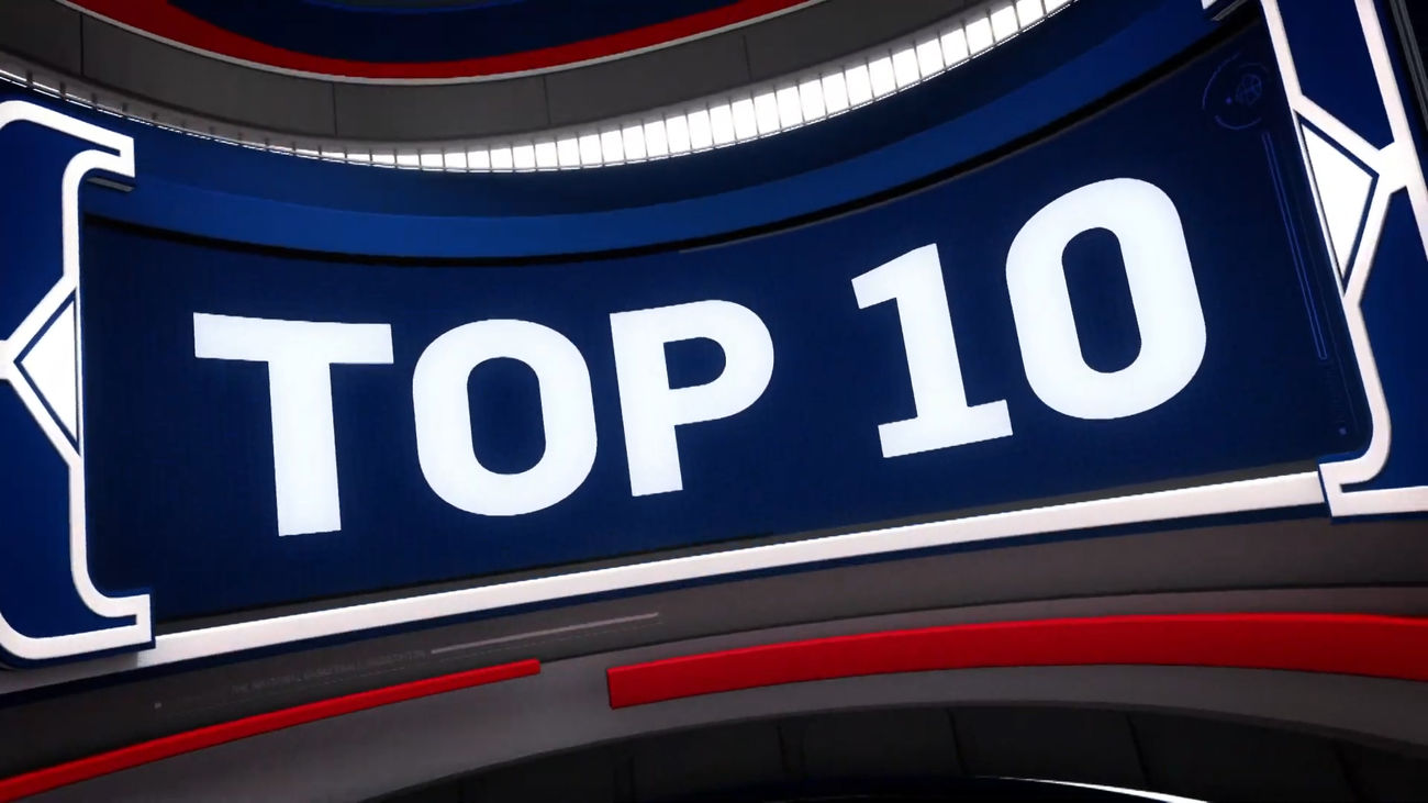10 حرکت برتر بسکتبال NBA در دیدارهای امروز