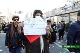 وداع با شکوه با سردار دلها/ حاج قاسم محبوب قلبها+فیلم