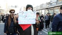 وداع با شکوه با سردار دلها/ حاج قاسم محبوب قلبها+فیلم