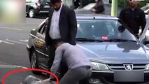 واکنش مردم به بی‌تفاوتی نماینده مجلس پس از تصادف با پسر دستفروش +فیلم