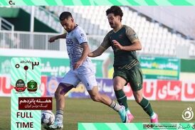 خلاصه بازی آلومینیوم اراک 3 - شمس آذر قزوین 0