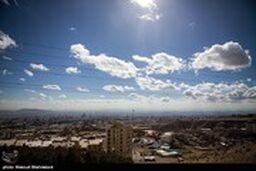 راز آسمان تهران و بارش بادمجان !