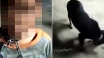 عمل عجیب پدر چینی با پسر 11 ساله اش!