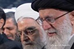 لحظه بغض و گریه ولی امر مسلمین جهان حین نماز بر پیکر مالک اشتر انقلاب اسلامی