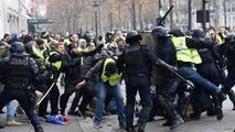اقدام خشونت آمیز پلیس فرانسه علیه یک معلول