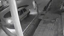 سقوط پراید در حفره بزرگ خیابان ولیعصر 