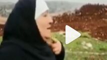 پیرزن لبنانی که سربازان صهیونیست را مورد عنایت قرار داد!