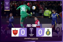 خلاصه بازی پرسپولیس 0 - النصر 0