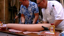 هات‌داگ سی کیلویی در نیویورک!