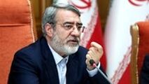  وزیر کشور: برای تامین امنیت و آسایش مردم، با هنجارشکنان برخورد می‌شود