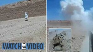 لحظه منفجر شدن کودک افغانستانی در حمله انتحاری 