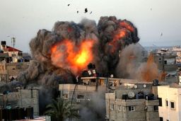 حملات موشکی و پهپادی یمن به منطقه صنعتی عسقلان در اسرائیل