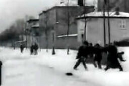 اولین تصاویری که از برف در سینما پخش شد